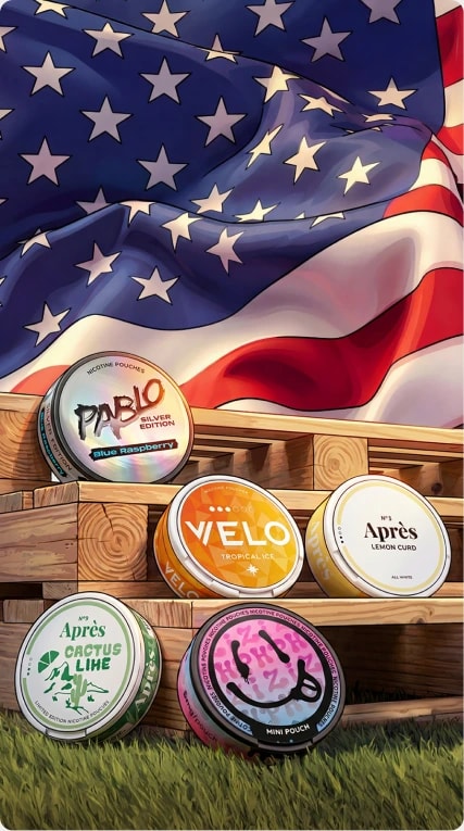 USA flag creative.
